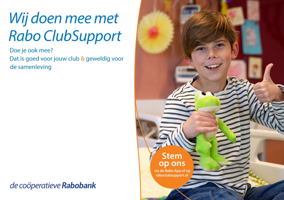 Rabobank ClubSupport Vrienden Beatrix Kinderziekenhuis