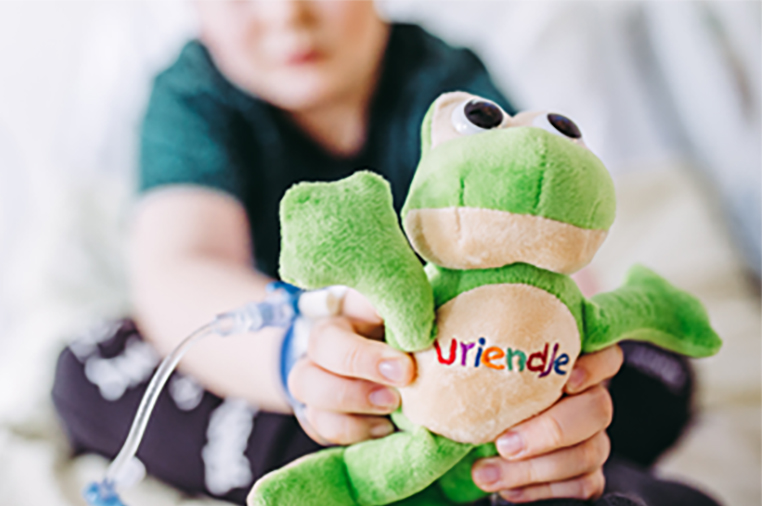 Knuffelvriendje-Vrienden Beatrix Kinderziekenhuis