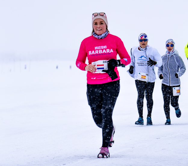 Loop ook de Frozen Lake (half) Marathon voor Vrienden Beatrix Kinderziekenhuis UMCG.